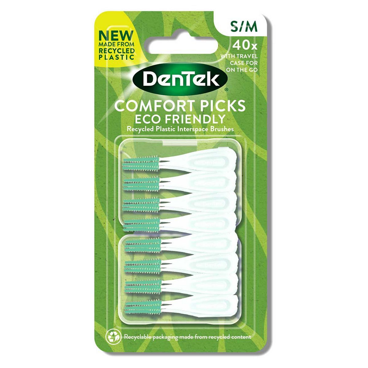 DenTek ECO Comfort Picks ECO Friendly Medium - 40 Pack