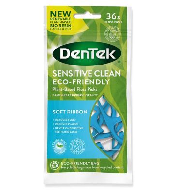 DenTek ECO Sensitive Floss Picks 36s