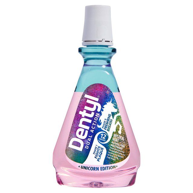 Dentyl Dual Action CPC Mouthwash Unicorn Edition   500ml