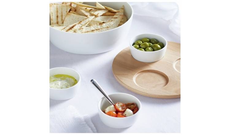 Designed by Sebastian Conran Chip and Dip Multiserve Set