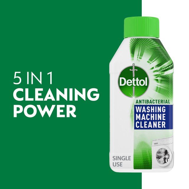 Dettol 5 in 1 Antibacterial Washing Machine Cleaner