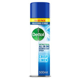 Dettol All-in-One Antibacterial Spray Crisp Linen 500ml