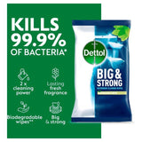 Dettol Antibacterial Biodegradable Bathroom Cleaning Wipes