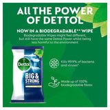 Dettol Antibacterial Biodegradable Bathroom Cleaning Wipes