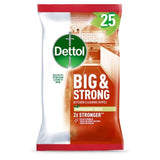 Dettol Big &amp;amp; Strong Kitchen Surface Cleaning Wipes   25 per pack