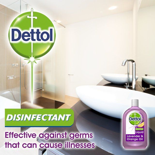 Dettol Disinfectant Cleaning Liquid Lavender &amp;amp; Orange   500ml