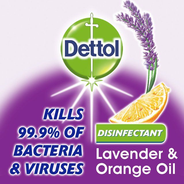 Dettol Disinfectant Cleaning Liquid Lavender &amp;amp; Orange   500ml