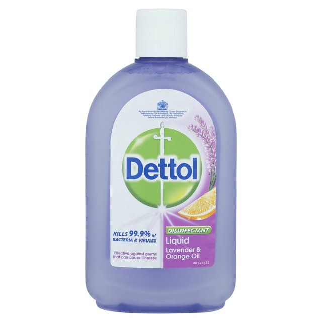 Dettol Disinfectant Cleaning Liquid Lavender & Orange   500ml