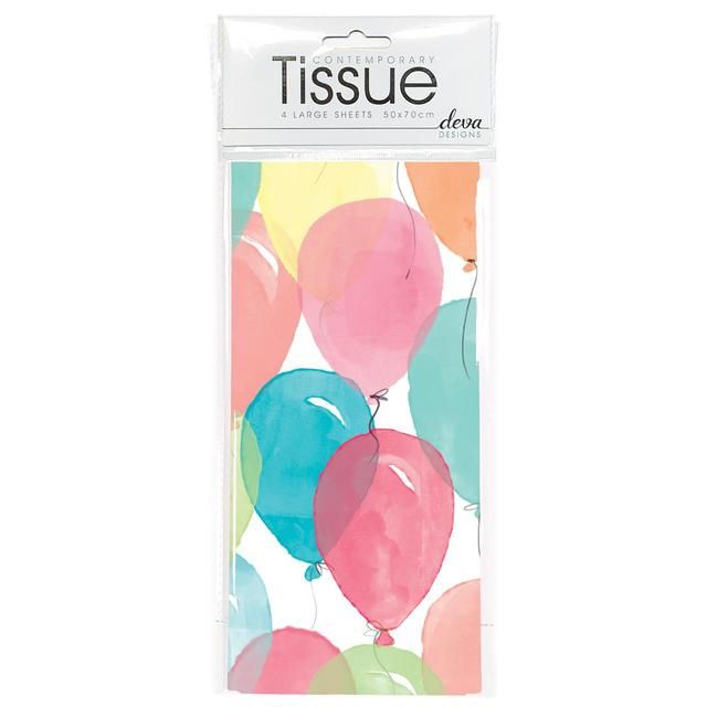 DEVA TISSUE PASTEL BALLOONS