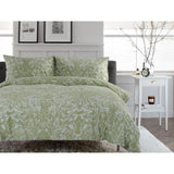 Deyongs Secret Garden 200TC Cotton Rich Duvet Set Sage