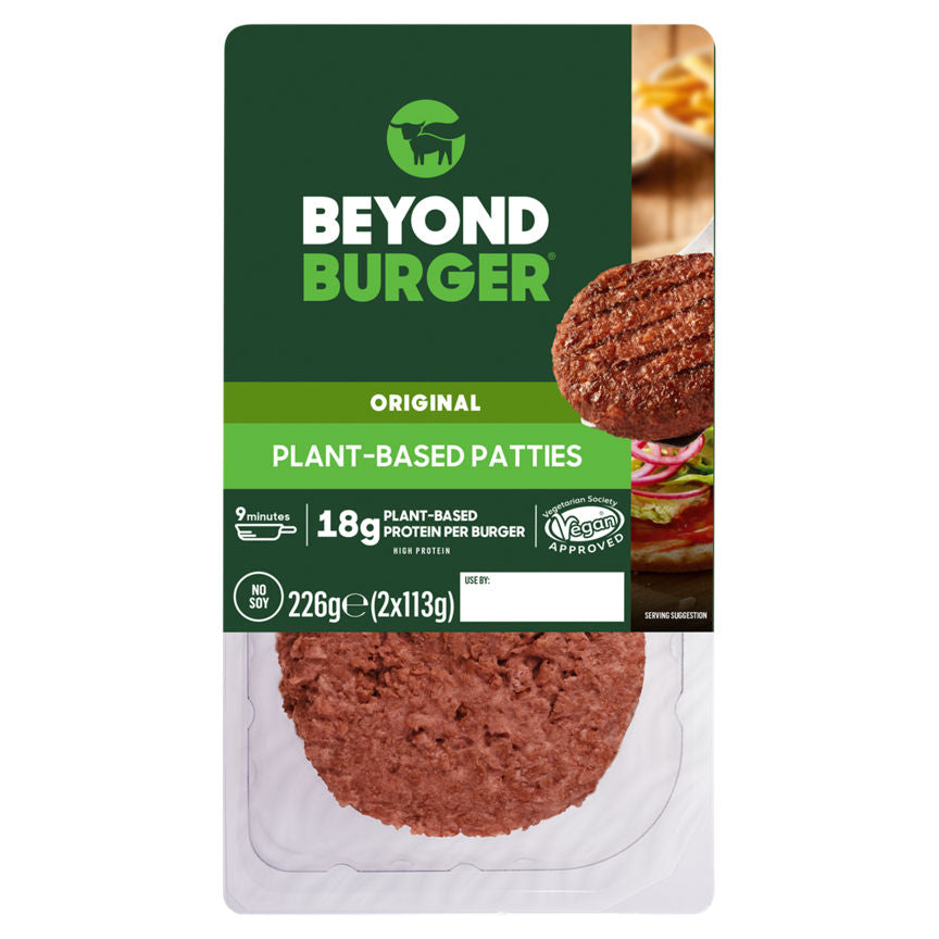 Beyond Meat Burger Original Plant-Based Patties 2 x 113g (226g) - McGrocer