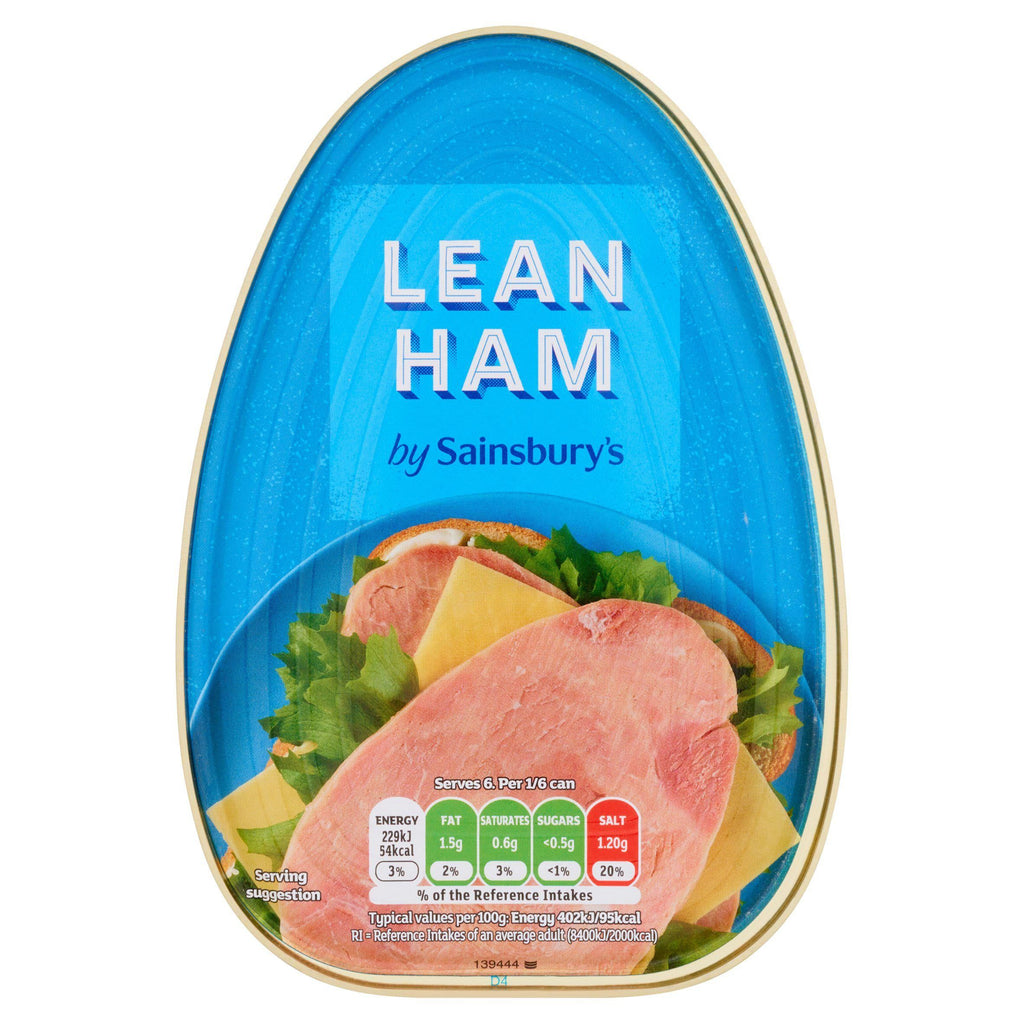 Sainsbury's Lean Ham, Can 340g