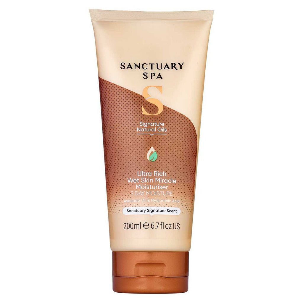 Sanctuary Spa Signature Natural Oils Ultra Rich Wet Skin Miracle Moisturiser 200ml