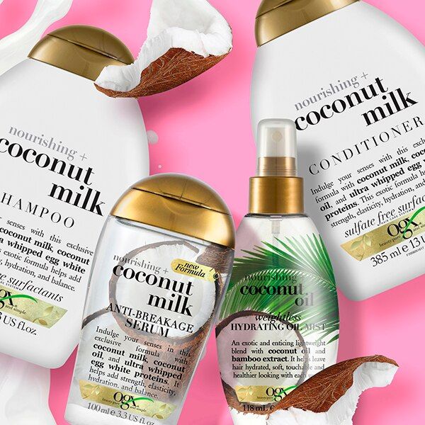 OGX Nourishing+ Coconut Milk pH Balanced Conditioner 385ml GOODS Boots   