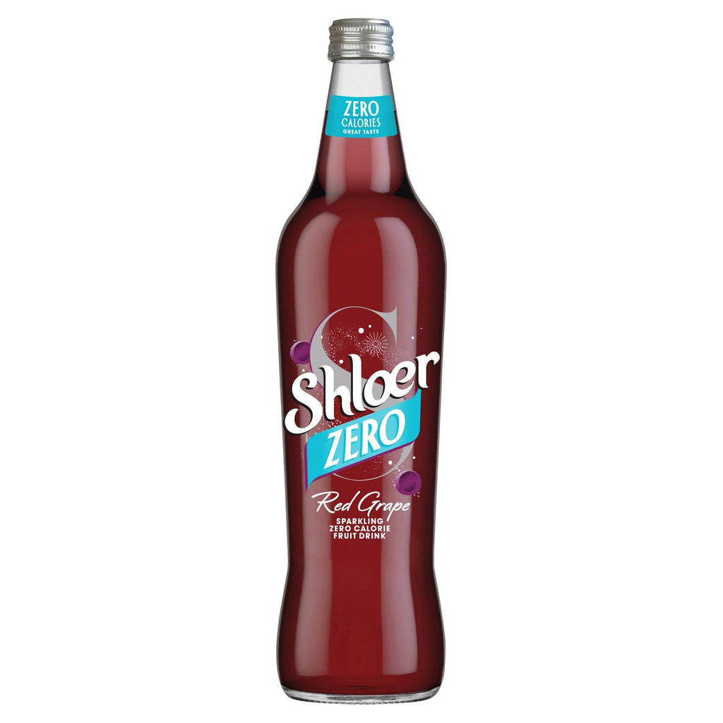 Shloer Light Zero Red Grape Sparkling Juice Drink 750ml