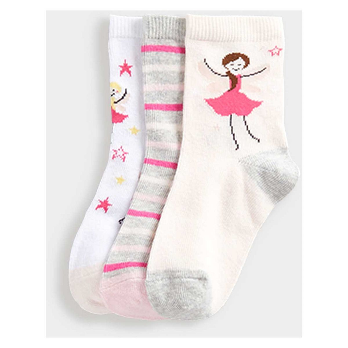 Mothercare Fairy Socks - 3 Pack GOODS Boots   