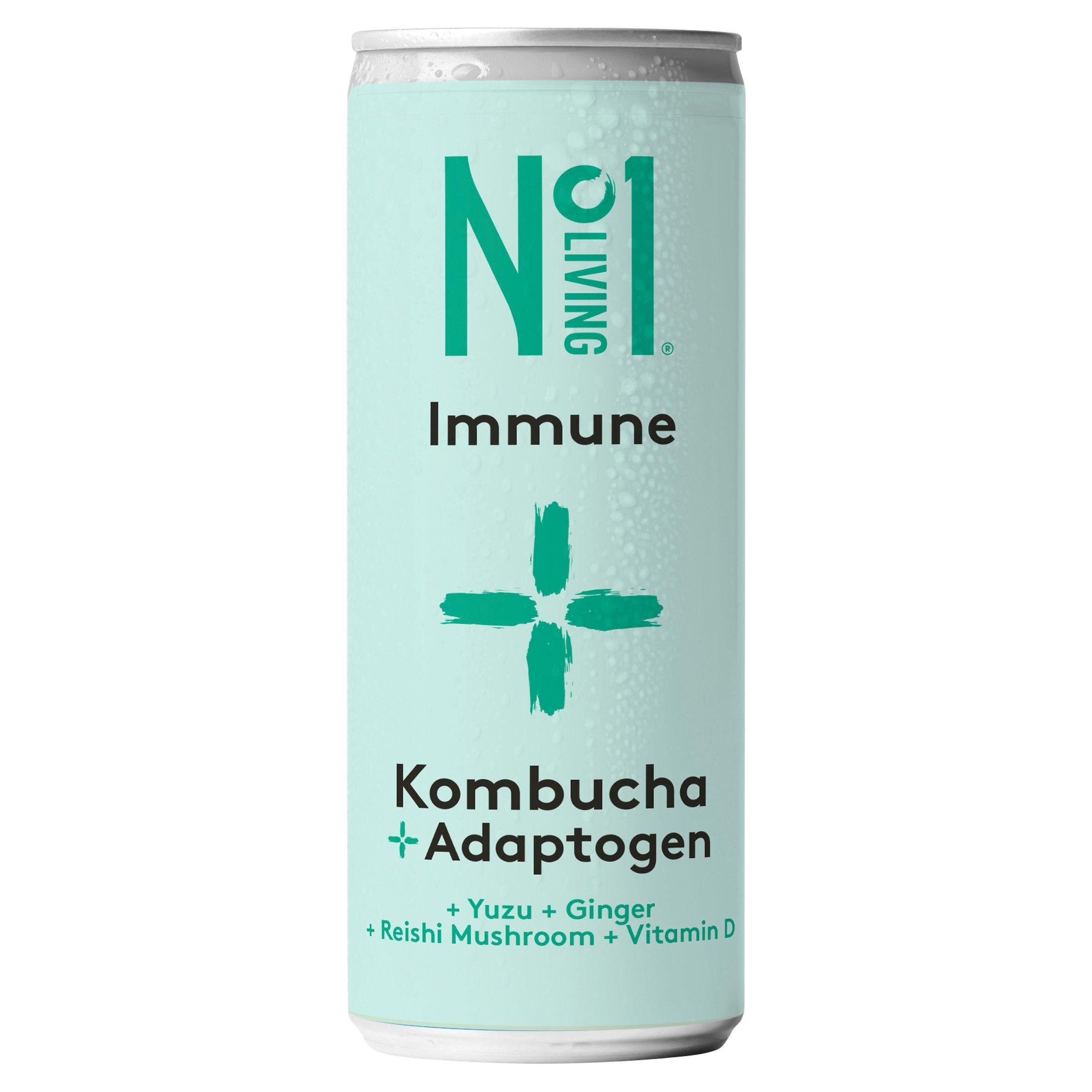 One Living Immune Yuzu & Ginger Adaptogenic Kombucha 250ml GOODS Sainsburys   