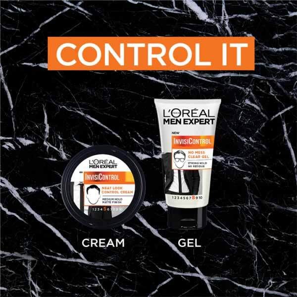 L'Oreal Men Expert InvisiControl Hair Styling Cream 150ml GOODS Superdrug   