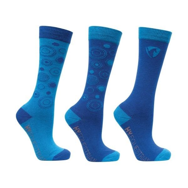 Hy Kids DynaMizs Ecliptic Boot Socks (Pack of 3) (12 -4)