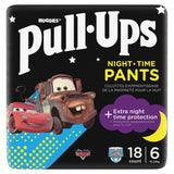 Huggies Pull Ups Night Time Pants for Boys &amp; Girls Size 6, 15kg+ x18