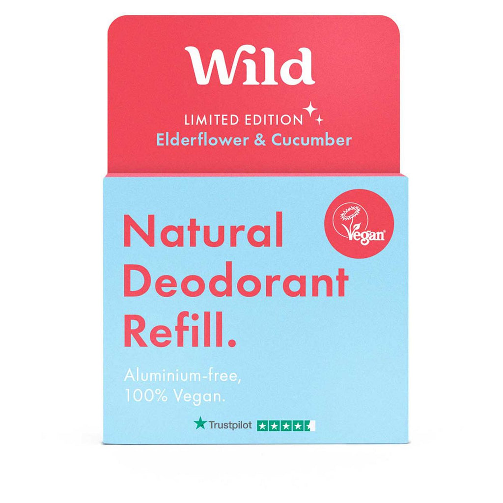 Wild Limited Edition Refill - Elderflower & Cucumber 40g