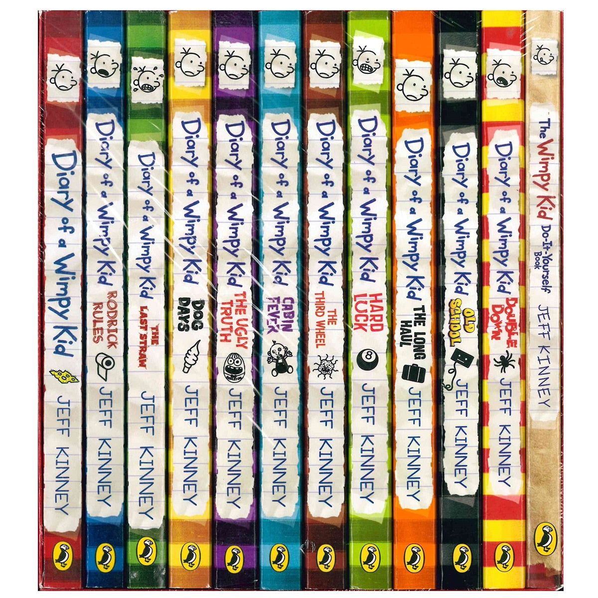 Diary of a Wimpy Kid 12 Book Boxset, Jeff Kinney (9+ Years)