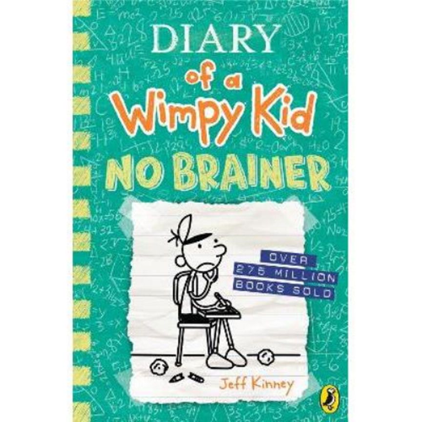 Diary of a Wimpy Kid: No Brainer (Book 18) by Jeff Kinney