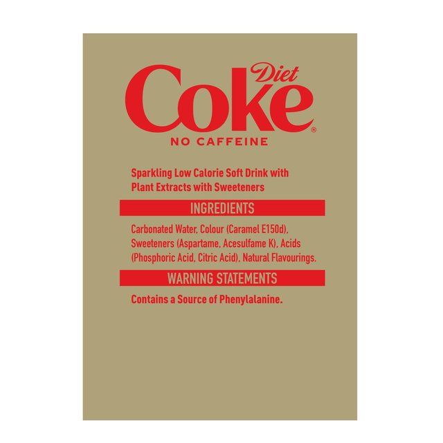 Diet Coke Caffeine Free   2L