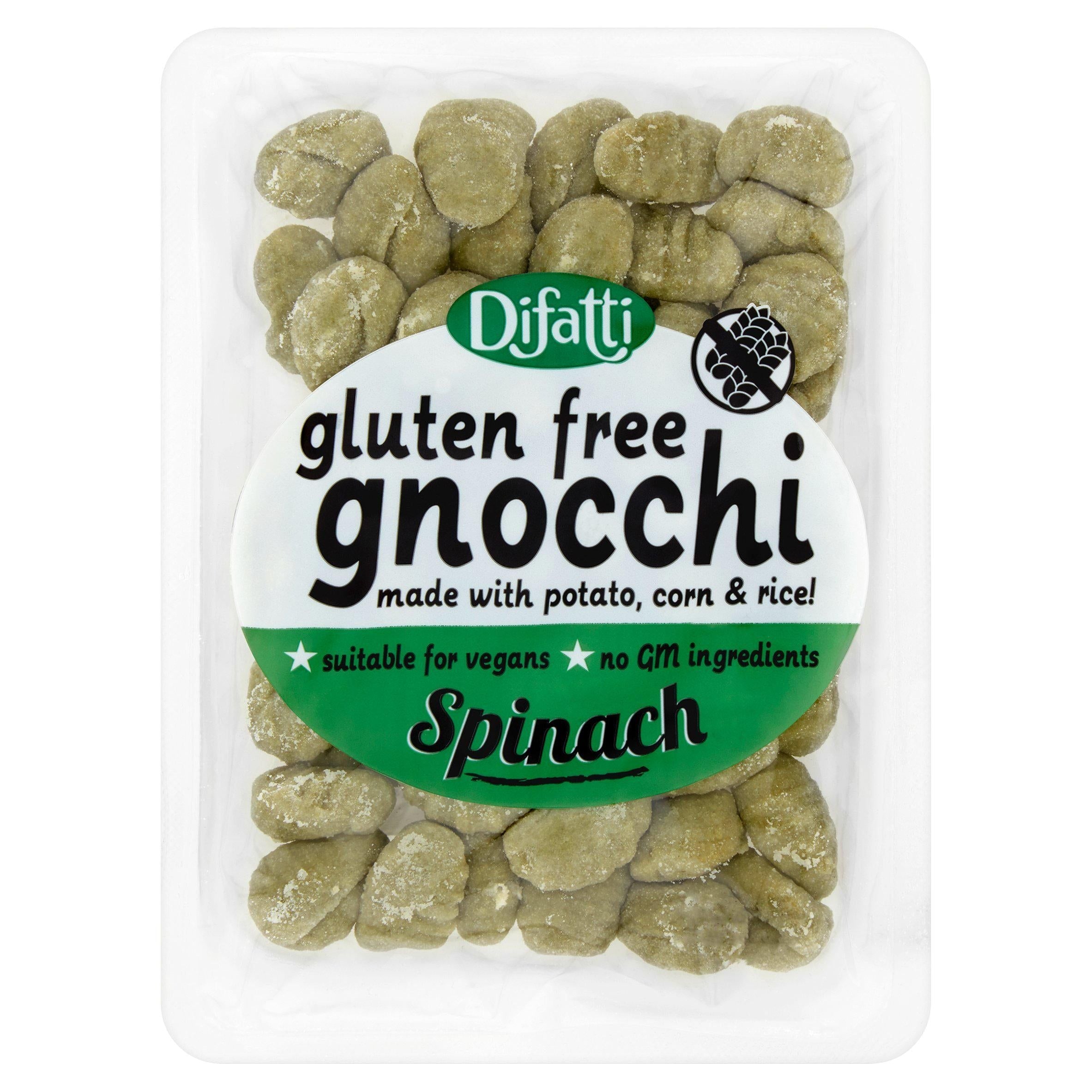 Difatti Gluten Free Gnocchi Spinach 250g