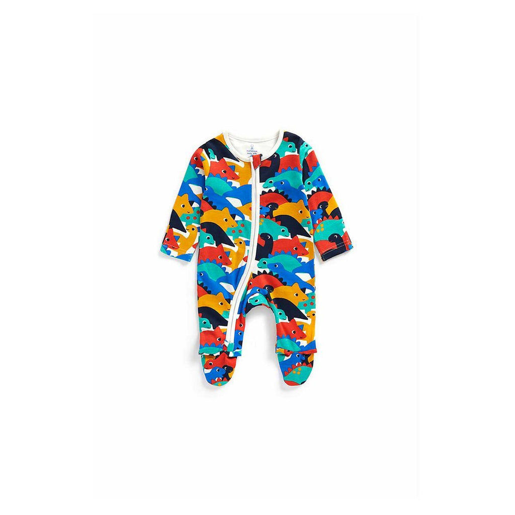 Dino Zipped Sleepsuit