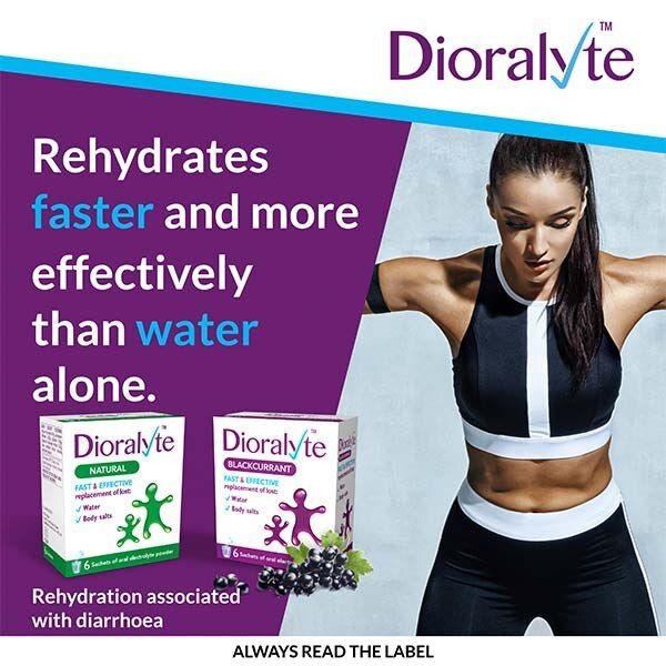 Dioralyte Diarrhoea Relief Rehydration Sachet Blackcurrant 6