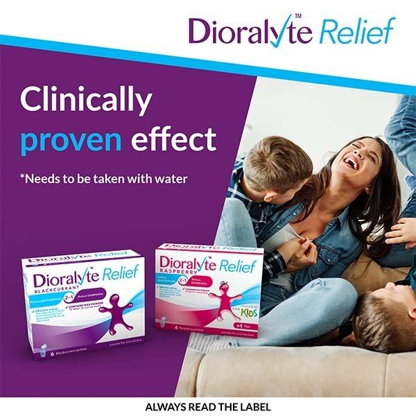 Dioralyte Raspberry Rehydration Satchets x6