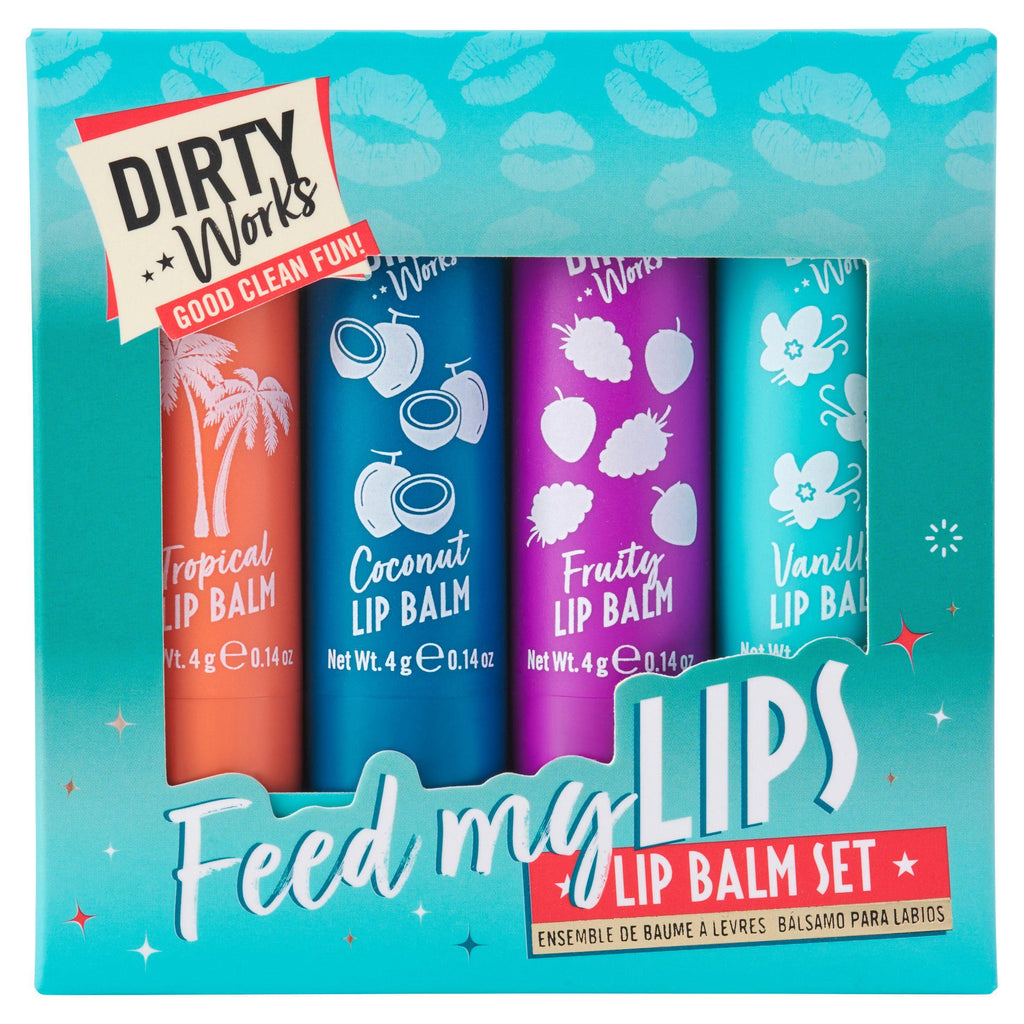 Dirty Works Lip Balm Set