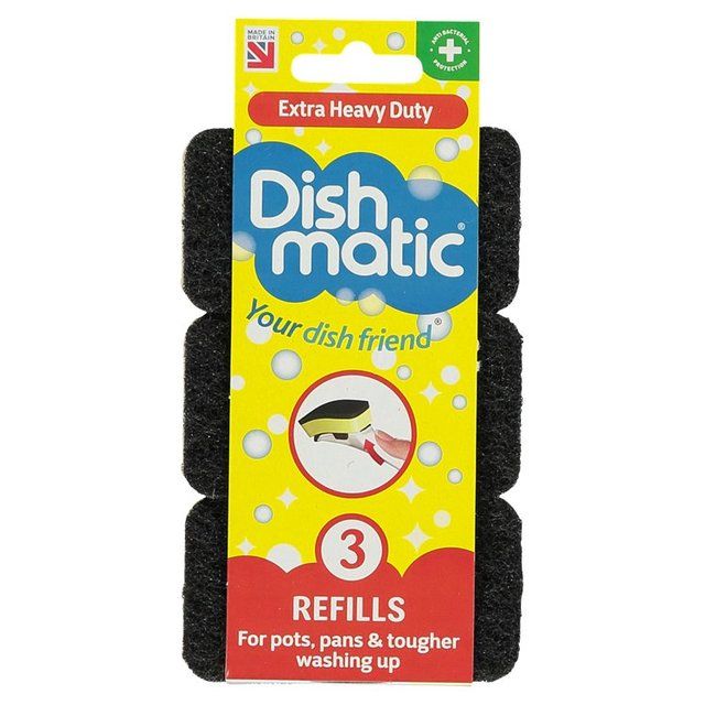 Dishmatic Extra Heavy Duty Refills   3 per pack