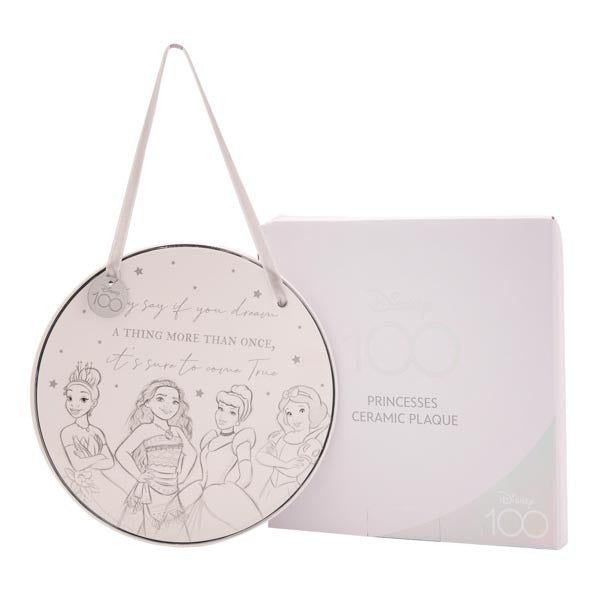 Disney 100 Limited Edition Ceramic Plaque - Princesses