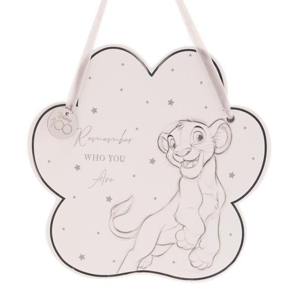 Disney 100 Limited Edition Ceramic Plaque - Simba