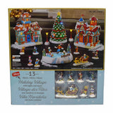 Disney 13 Piece Christmas Village with Lights &amp;amp; Sounds