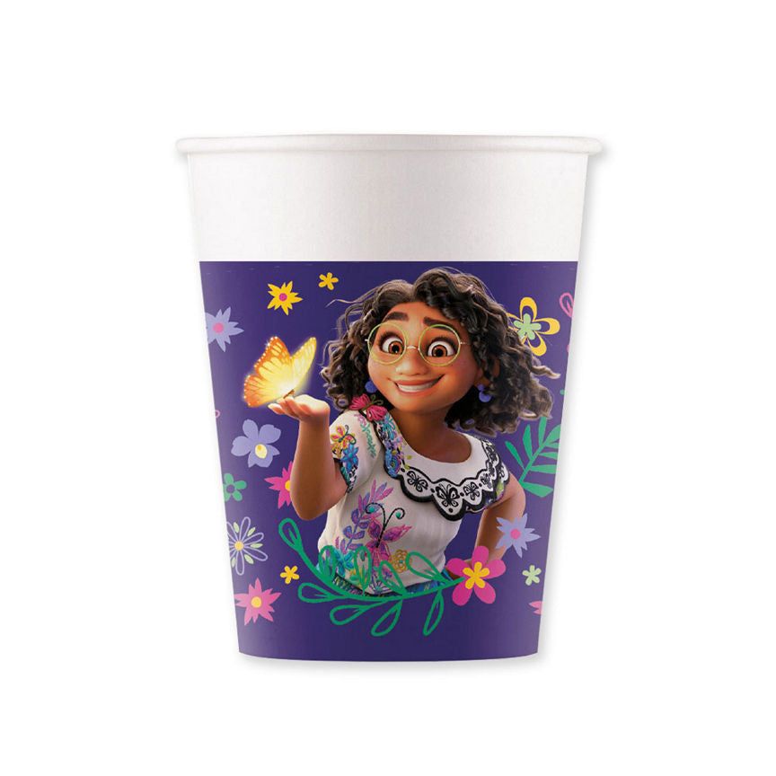 Disney 8 Encanto Paper Cups 200ml