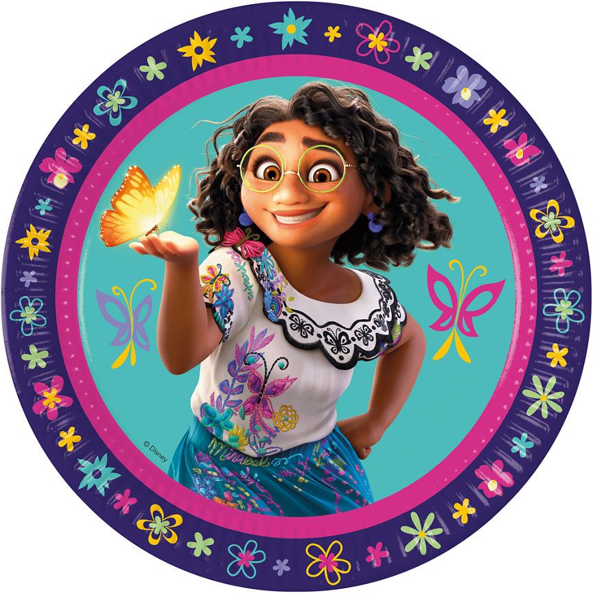 Disney 8 Encanto Paper Plates