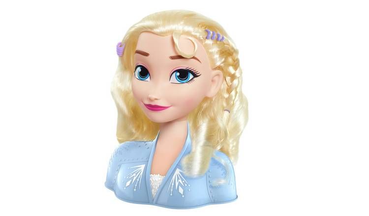 Disney Frozen Elsa Styling Head - 7inch/17cm