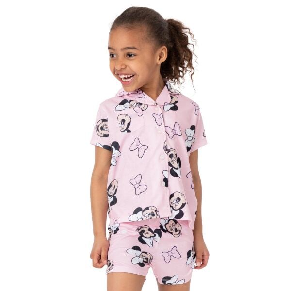 Disney Girls Minnie Mouse Pyjama Set (2-3 Years)