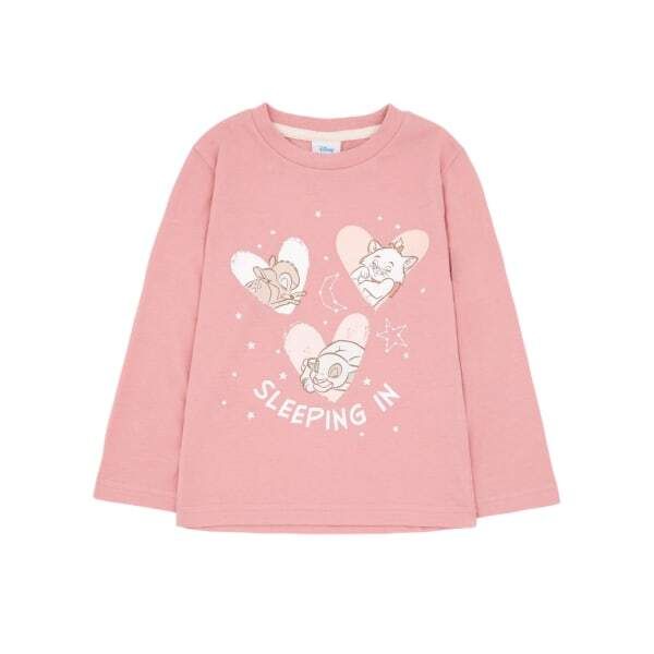 Disney Girls Sleeping In Long Pyjama Set (1-2 Years)