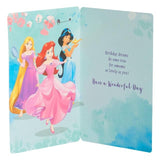 Disney Princess 6th Birthday Card