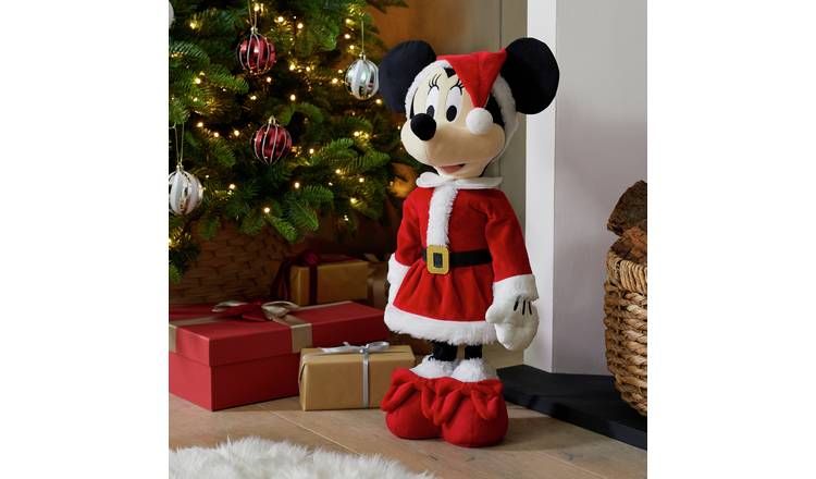 Disney Red Standing Minnie Mouse Christmas Decoration