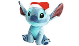 Disney Stitch With Santa Hat 25cm Soft Toy