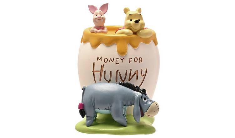 Disney Winnie The Pooh Resin Money Bank