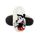 Disney Womens Mickey Mouse Slippers (5-6)