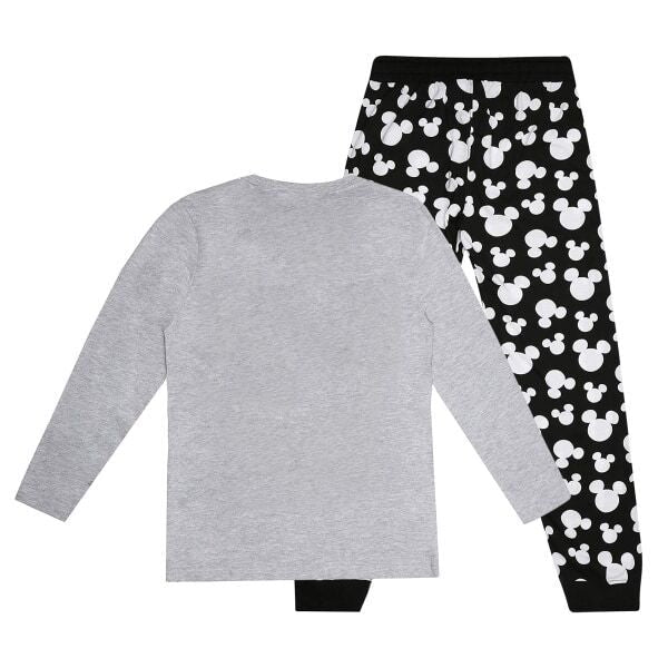 Disney Womens Mickey Mouse Wink Long Pyjama Set (M)