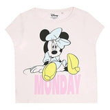 Disney Womens Monday Minnie Mouse Long Pyjama Set (XL)