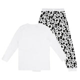 Disney Womens Snooze Mickey Mouse Long Pyjama Set (S)